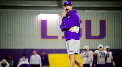 LSU DC Blake Baker is in Year 1 of running the defense for the Tigers (Photo: LSU Football)